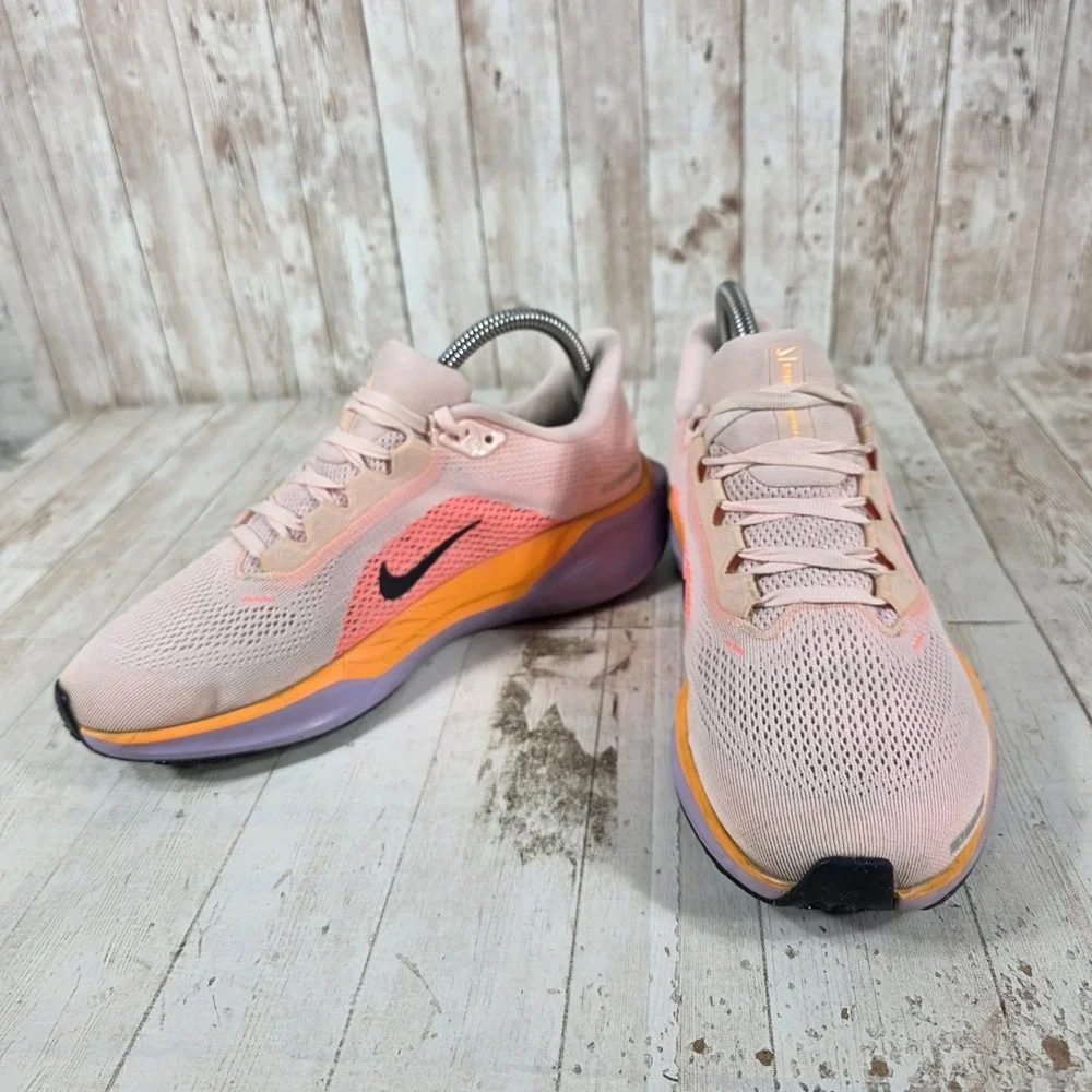 Nike Pegasus 41 Womens Running Shoes Pink Orange Purple FD2723-603 Size 8